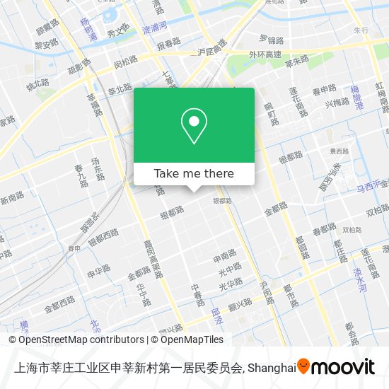 上海市莘庄工业区申莘新村第一居民委员会 map