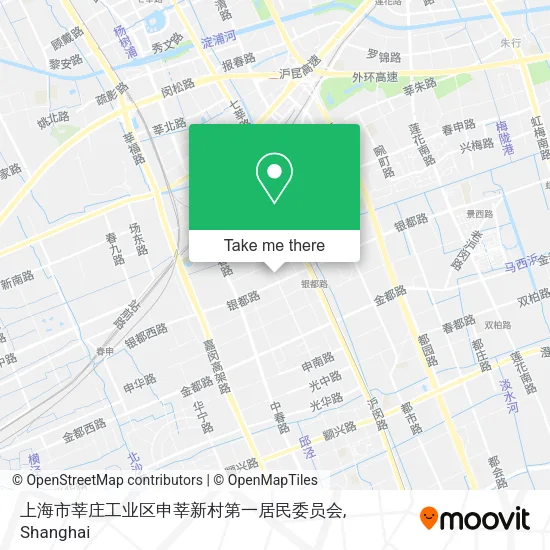 上海市莘庄工业区申莘新村第一居民委员会 map