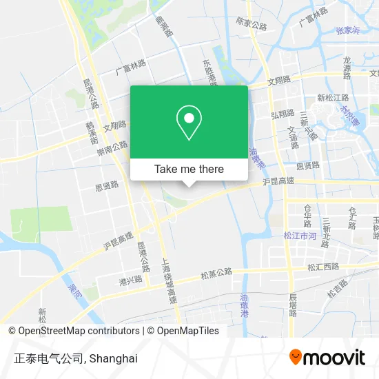 正泰电气公司 map