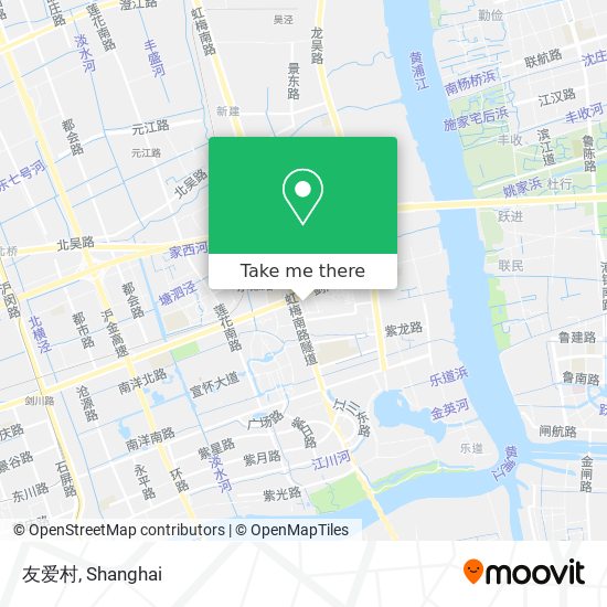 友爱村 map