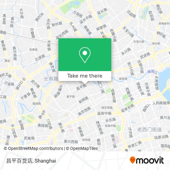 昌平百货店 map