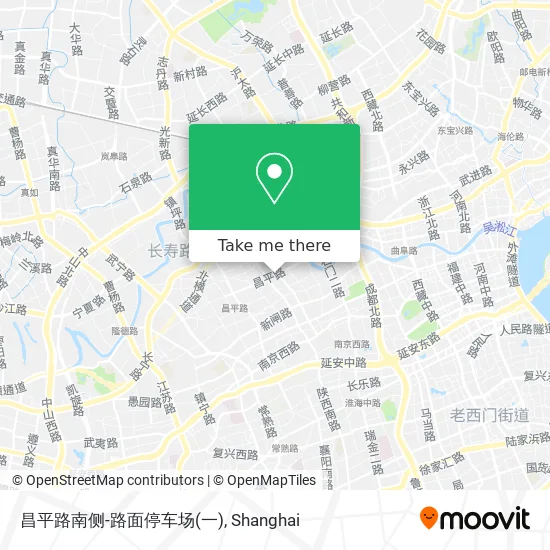 昌平路南侧-路面停车场(一) map