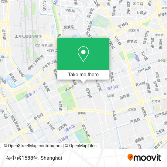 吴中路1588号 map