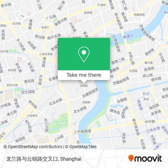 龙兰路与云锦路交叉口 map