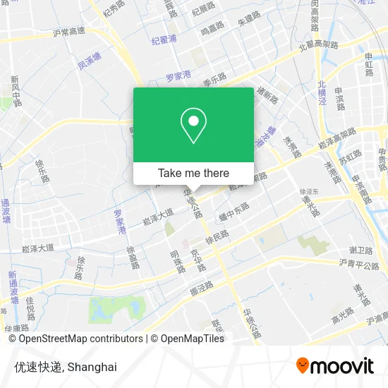 优速快递 map