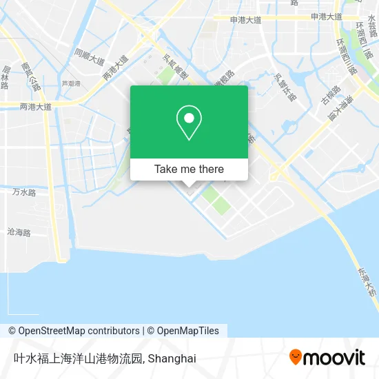 叶水福上海洋山港物流园 map