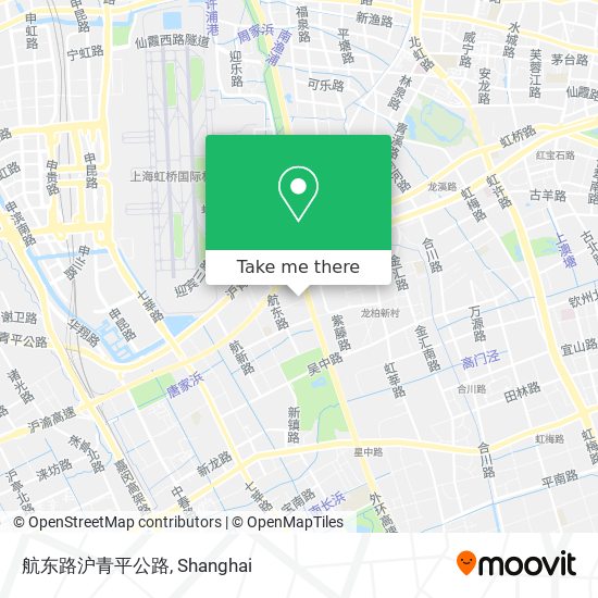 航东路沪青平公路 map