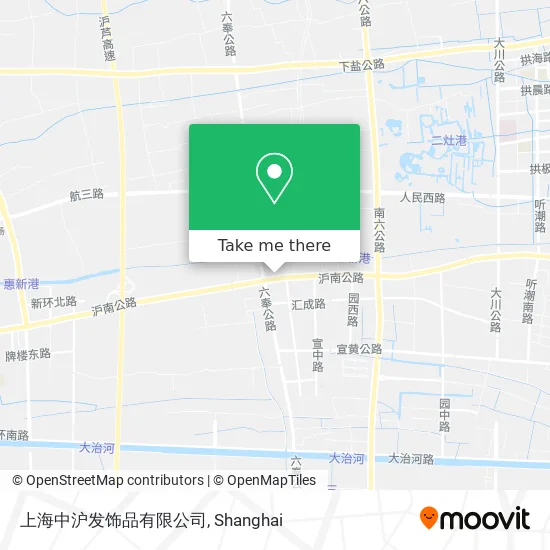 上海中沪发饰品有限公司 map