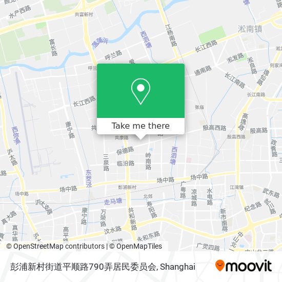 彭浦新村街道平顺路790弄居民委员会 map