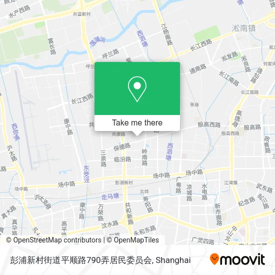 彭浦新村街道平顺路790弄居民委员会 map