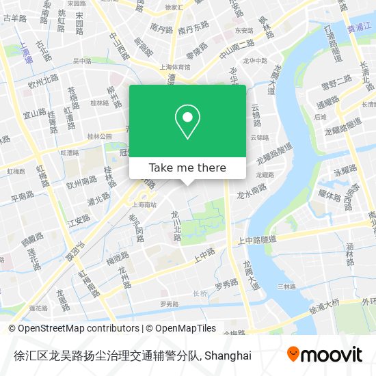 徐汇区龙吴路扬尘治理交通辅警分队 map