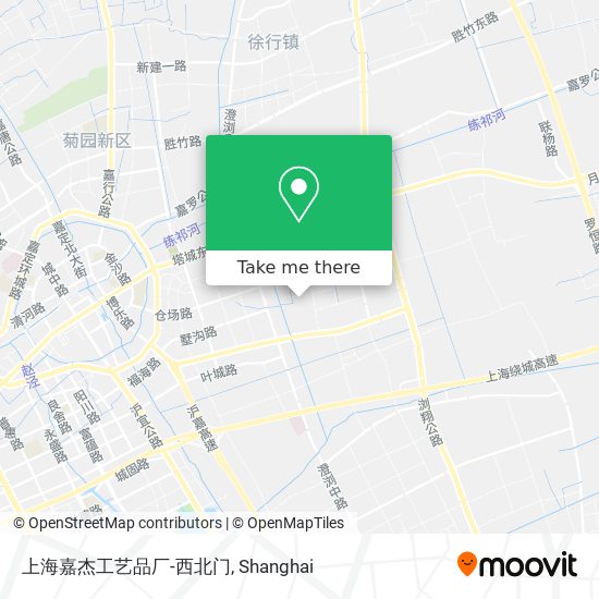 上海嘉杰工艺品厂-西北门 map