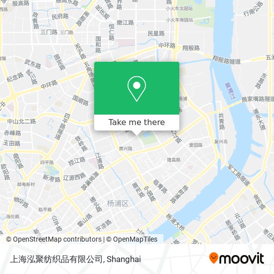 上海泓聚纺织品有限公司 map