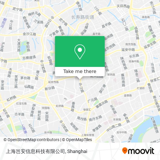 上海岂安信息科技有限公司 map