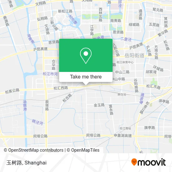 玉树路 map