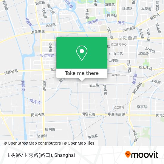 玉树路/玉秀路(路口) map