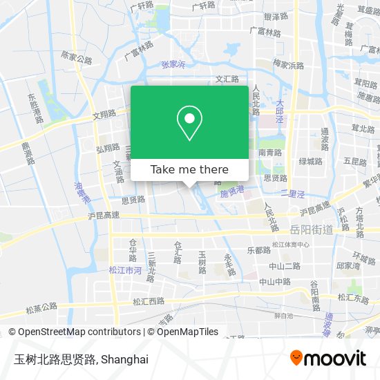 玉树北路思贤路 map