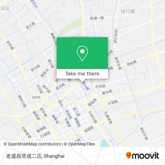 老盛昌塔成二店 map