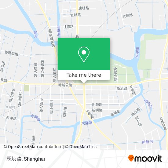 辰塔路 map