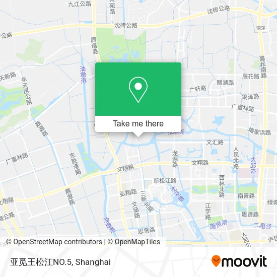 亚觅王松江NO.5 map