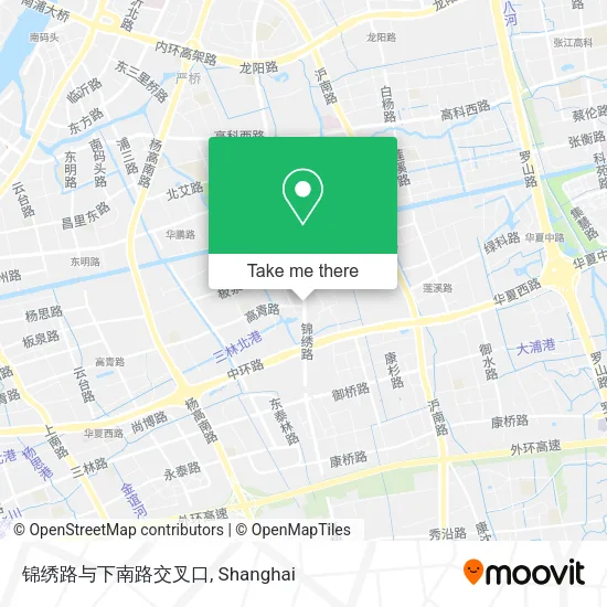 锦绣路与下南路交叉口 map