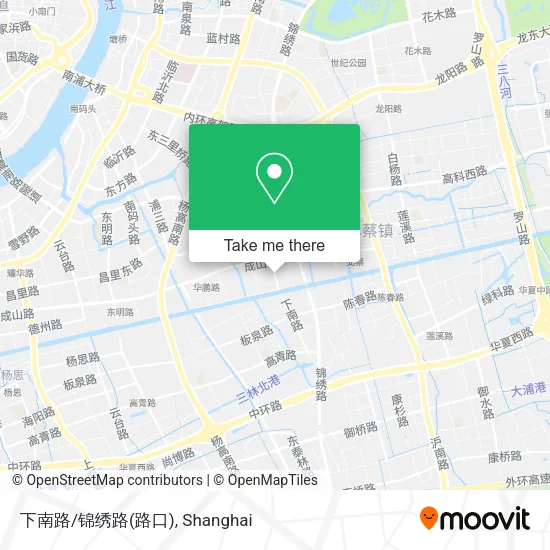 下南路/锦绣路(路口) map