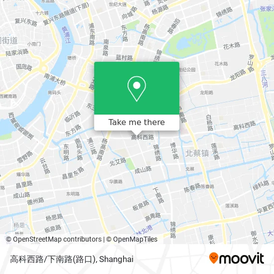 高科西路/下南路(路口) map