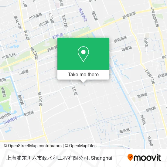 上海浦东川六市政水利工程有限公司 map