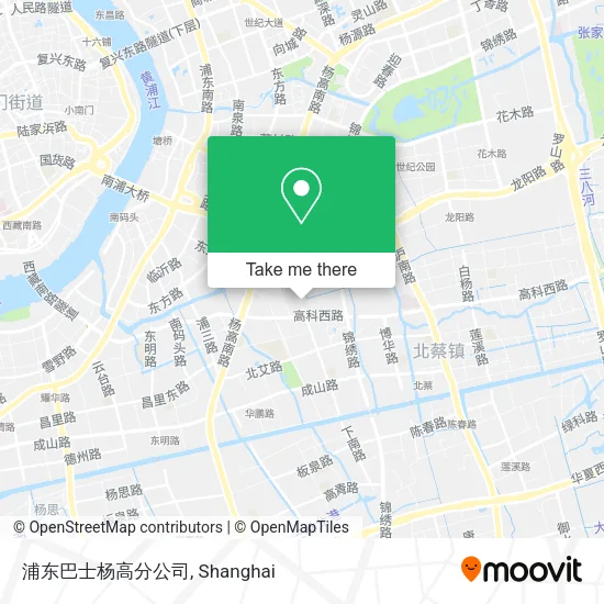 浦东巴士杨高分公司 map