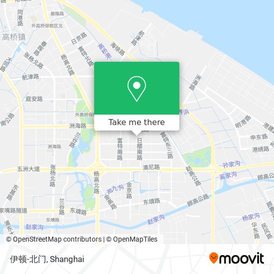 伊顿-北门 map