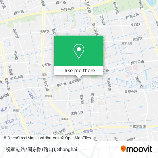 祝家港路/周东路(路口) map