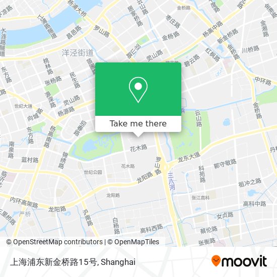 上海浦东新金桥路15号 map