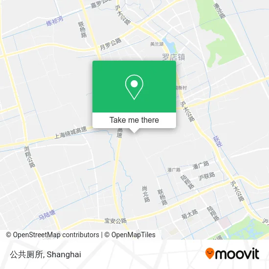 公共厕所 map