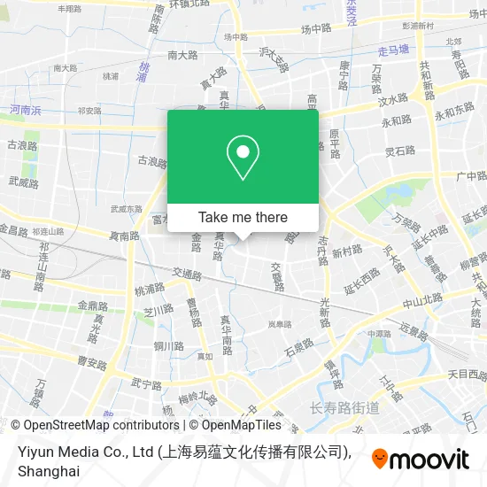 Yiyun Media Co., Ltd (上海易蕴文化传播有限公司) map
