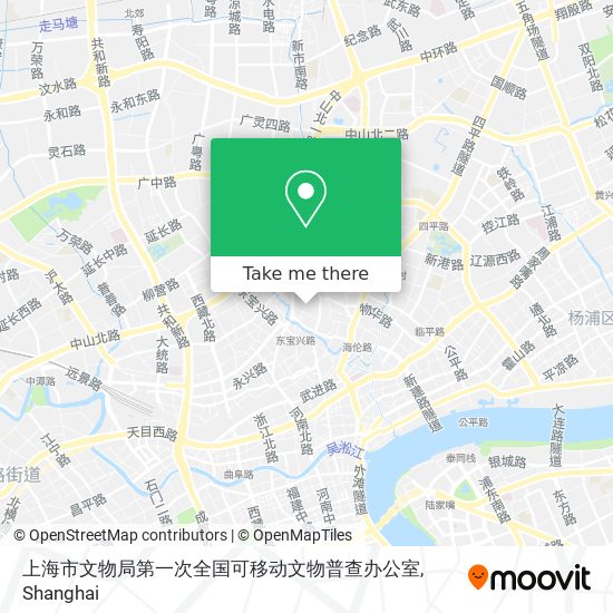 上海市文物局第一次全国可移动文物普查办公室 map