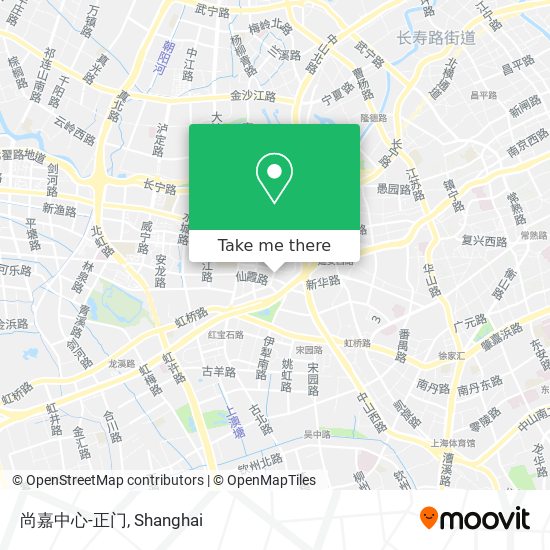尚嘉中心-正门 map