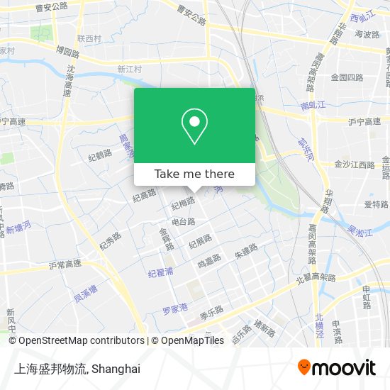 上海盛邦物流 map