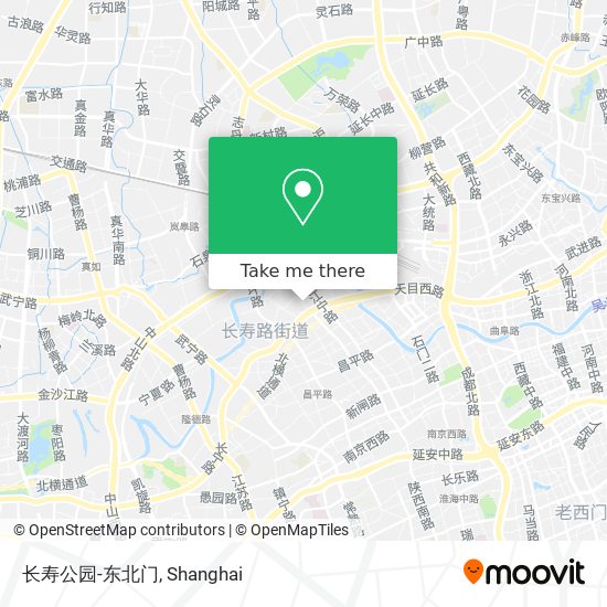 长寿公园-东北门 map