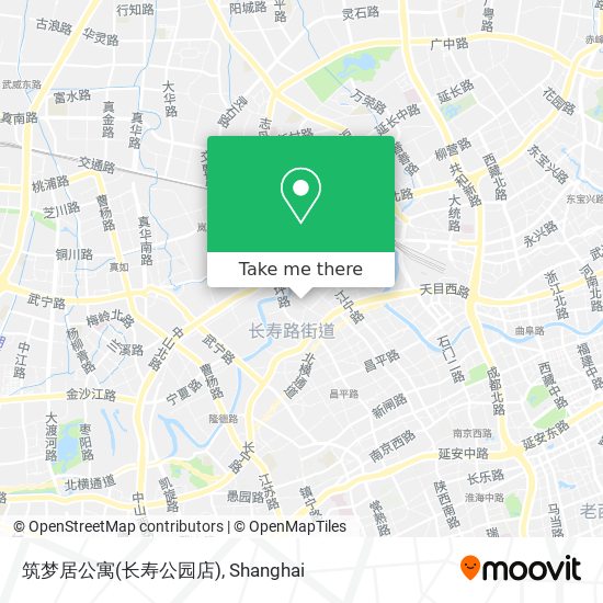 筑梦居公寓(长寿公园店) map