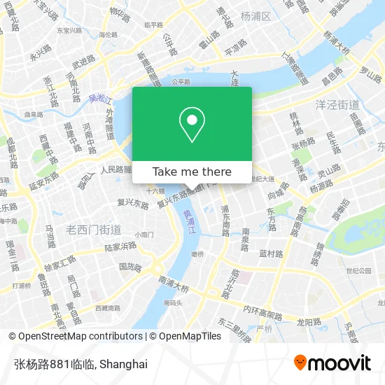 张杨路881临临 map
