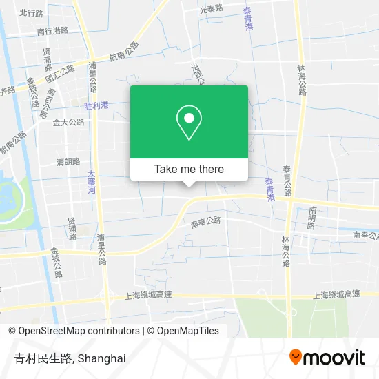 青村民生路 map