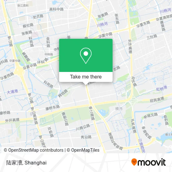 陆家漕 map