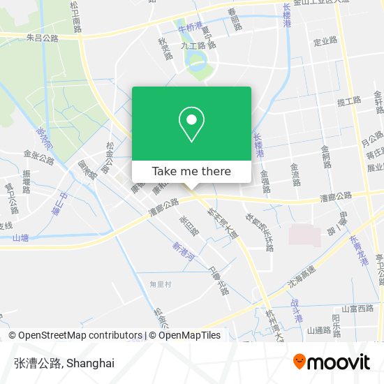 张漕公路 map