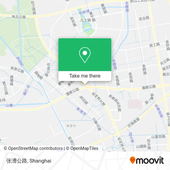 张漕公路 map