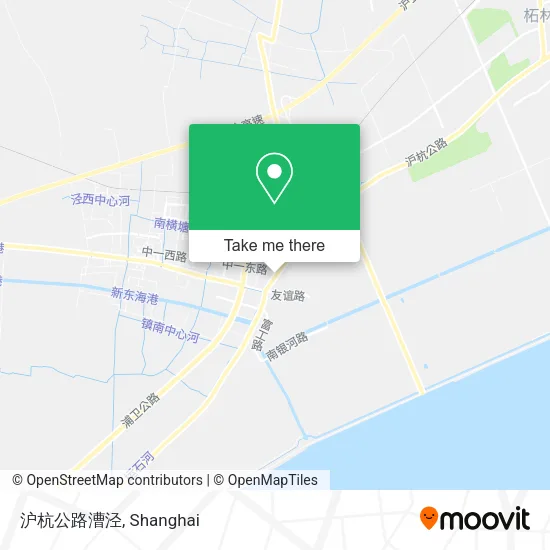 沪杭公路漕泾 map