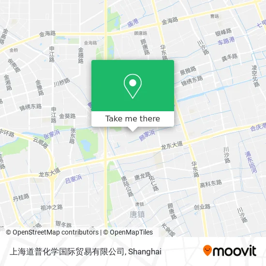 上海道普化学国际贸易有限公司 map