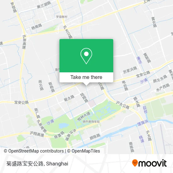 菊盛路宝安公路 map