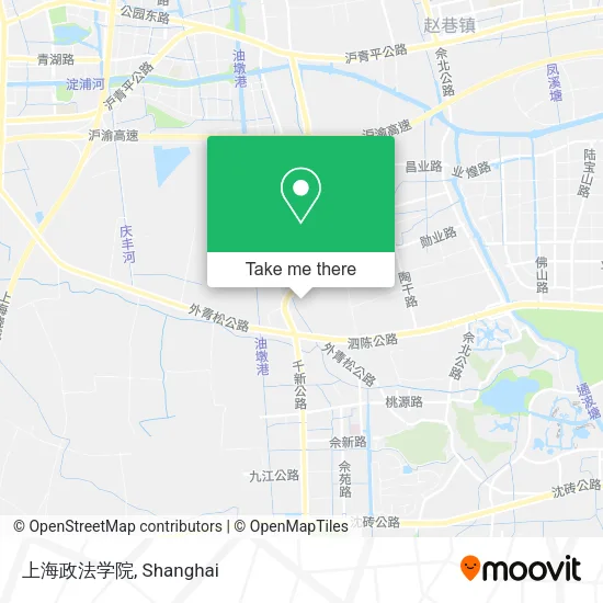 上海政法学院 map