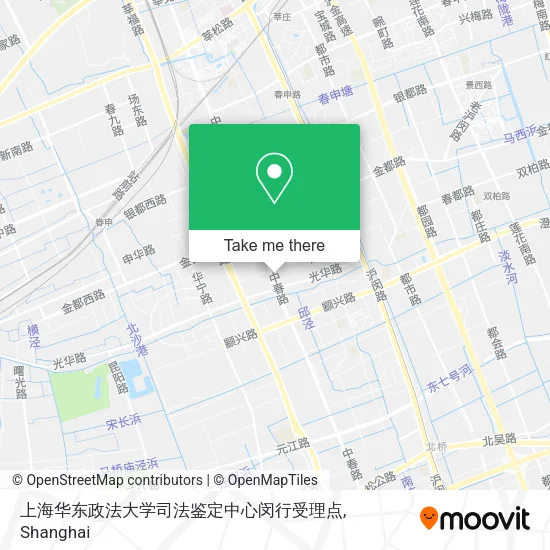 上海华东政法大学司法鉴定中心闵行受理点 map