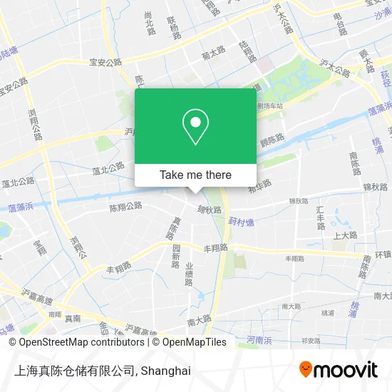 上海真陈仓储有限公司 map